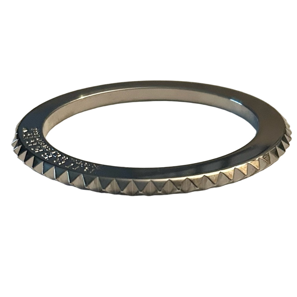 Burberry Silver Spike Bracelet Made in Italy